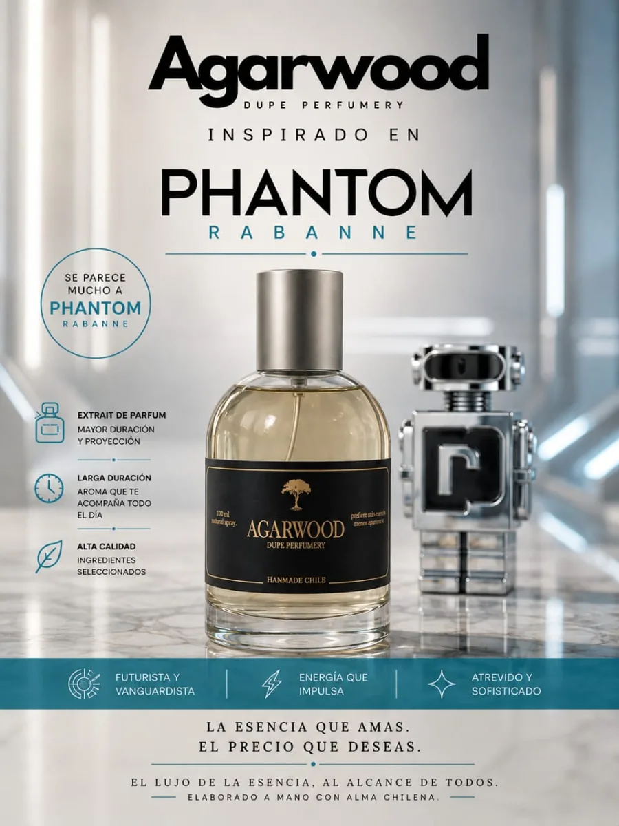 Agarwood inspirado en Phantom de Rabanne